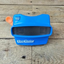 Fisher Price View Master 3D Viewer Blue Orange Toy Works Vintage