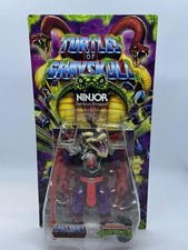 Masters Of The Universe X TMNT Turtles of Grayskull NINJOR Figure And Comic Book
