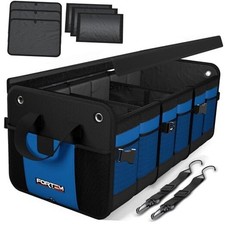 Trunk Organizer For SUV Car Organizer and Storage, Extra Large 90L Blue
