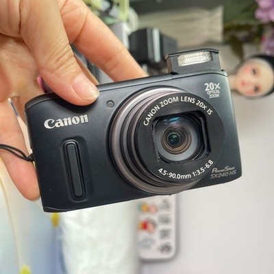 Canon PowerShot SX240 HS Digital Camera 12x Optical Zoom Face