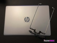 HP Pavilion 17-ak 17-bs LCD Back Cover With Hinges Silver 926482-001 933291-001