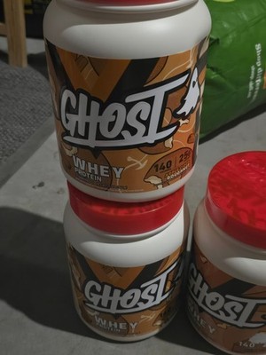 GHOST Whey Protein Apple Cider Doughnut Expired Collectible Tub Seasonal Flavor