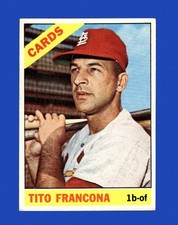 1966 Topps Set-Break #163 Tito Francona EX-EXMINT *GMCARDS*