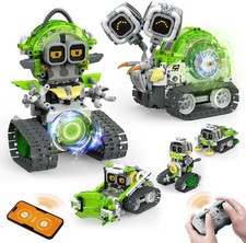 STEM AI Robot Building Set - 478Pcs Remote Control  Coding Gift for Kids 6-12