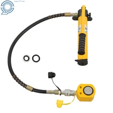 Industrial 10T Hydraulic Jack Porta Power Kit With CP-180 Pump