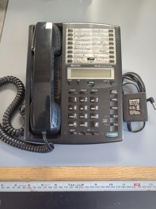 General Electric ProSeries Two Line Office Phone.