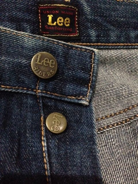 Vintage LEE union made sanforized half selvedge jeans size Vintage LEE union made sanforized half selvedge jeans size