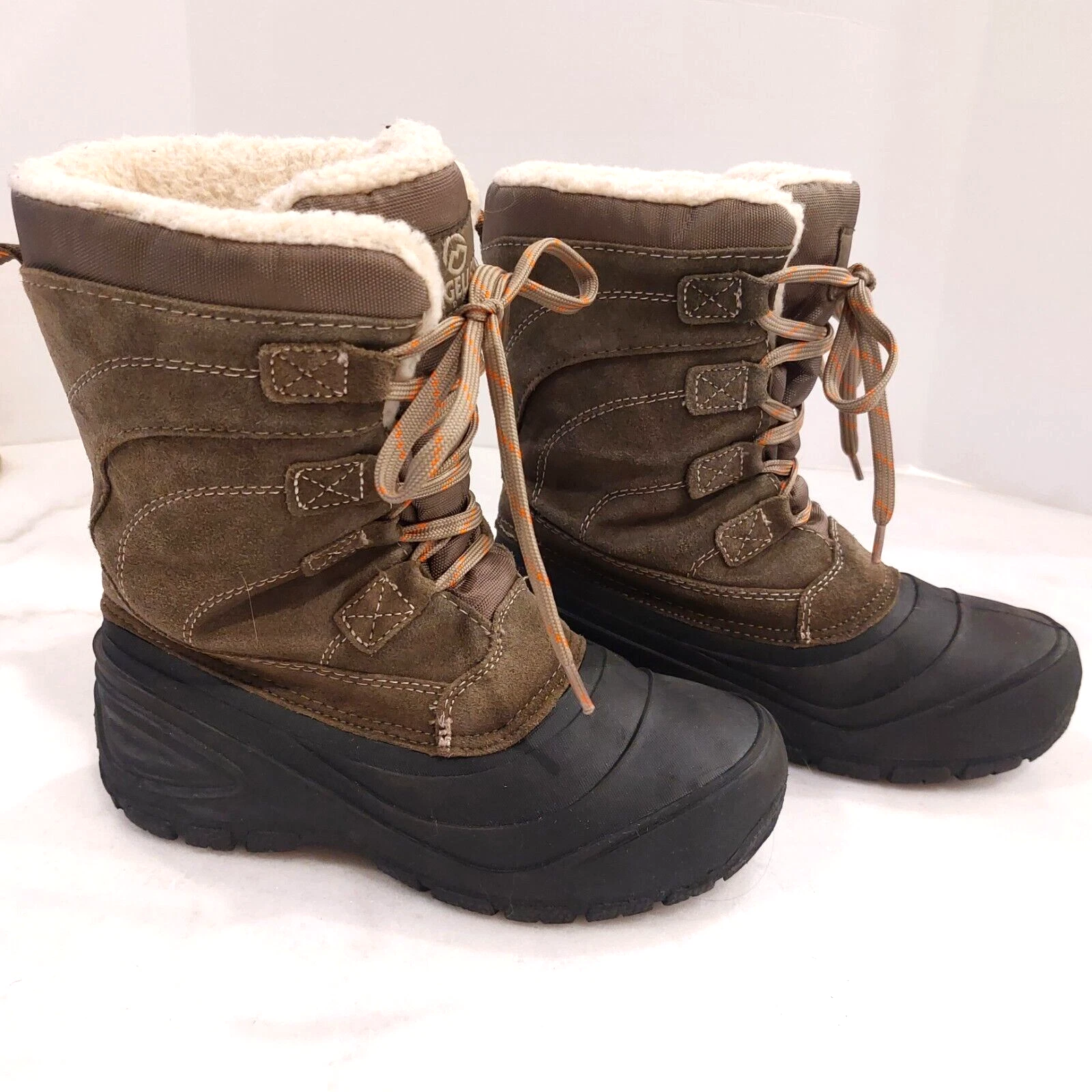 Magellan Outdoors Camo Duck Boots Unisex Youth 2 Lined Hiking Camping Snow Water