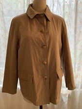 Holland & Holland Vintage Outerwear Jacket Woman Size L Beige