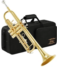 Eastar TRUMPET WITH CASE - STUDENT / INTERMEDIATE CONCERT SCHOOL BAND | Refurb