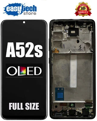 SAMSUNG Galaxy A52S SM-A528 528B 5G Display FUL SIZE OLED Touch Schermo LCD Nero