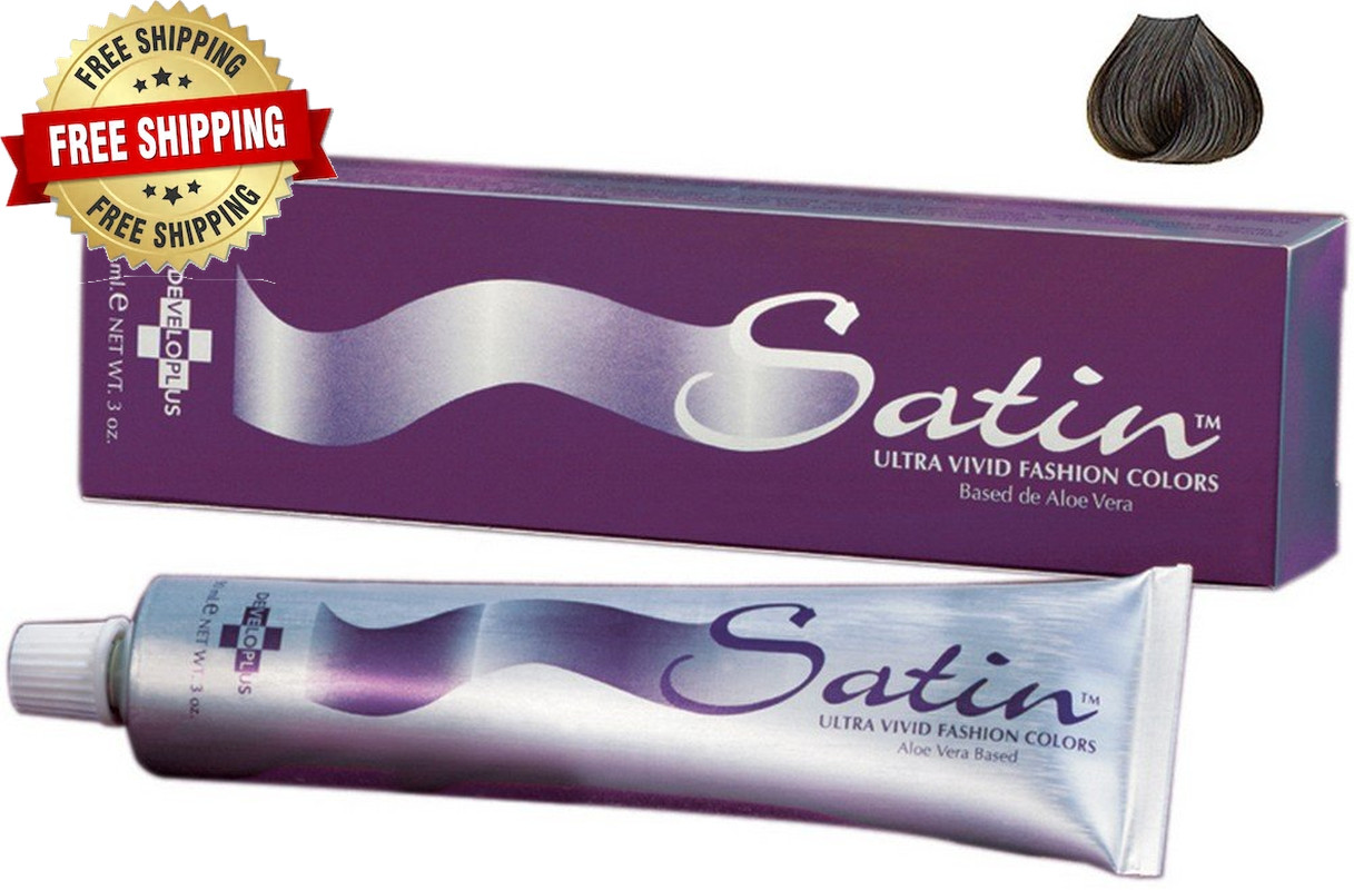 Satin Ultra Vivid Fashion Hair Colors 4N BROWN 3 Oz ⭐⭐⭐⭐⭐