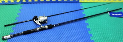 Daiwa D-Shock Freshwater Spinning Combo 3000, 7' 2 Piece Rod, 6-14 lb Line  Rate, 1/4-3/4 oz Lure Rate 