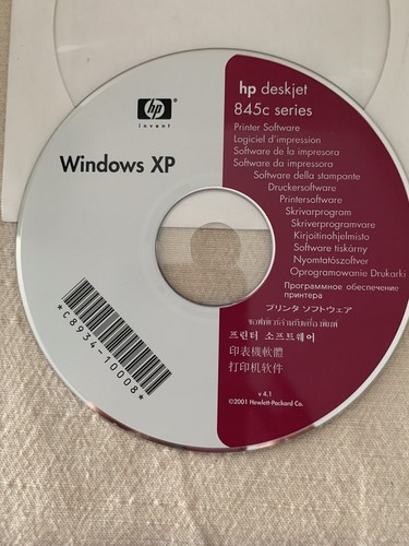HP deskjet 845c Series Windows XP - Picture 1 of 2