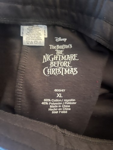 Nightmare Before Christmas Kids Sweatpants, Size XL - Picture 6 of 7