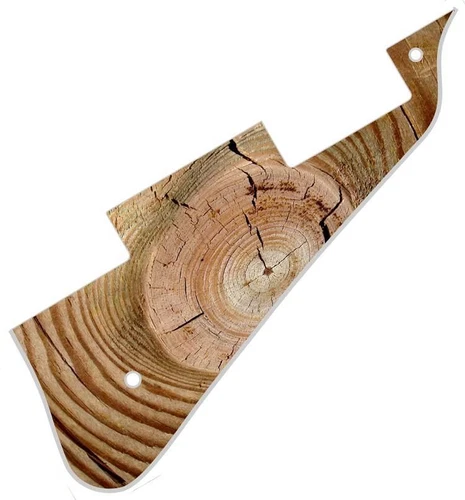 Pickguard Pick Guard  Compatible with Gibson Les Paul Guitar Wood Split 1