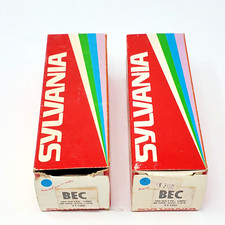 Sylvania BEC 120v 150w Projector Lamp Light Bulb Lot of 2 NOS - Vtg READ