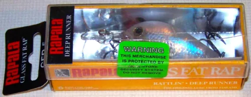 RAPALA GLASS FAT RAP, GFR-5, GLASS SHAD GSD, RATTLING, DEEP RUNNING LURE