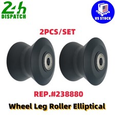 238880 For Gold's Gym Cross Trainer 510 Elliptical Roller Wheel Repalcement 2pcs