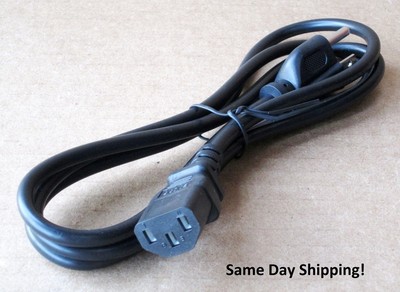 UPBRIGHT AC IN Power Cord Outlet Socket Plug Cable Lead For ONKYO TX-SR875 TX-NR3007 TX-NR1007 TX-DS989 Home Theater Network Audio Video AV Receiver (4FT Cable