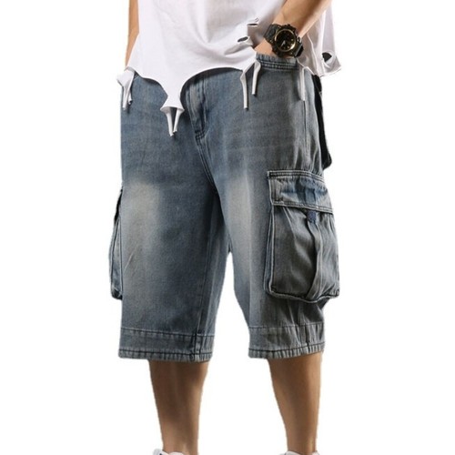 Jeans Loose Pants Cargo Pocket 