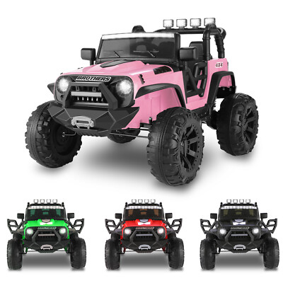 24V 2 Seaters Kids Electric Ride on Car with Remote Control Battery Power Car US