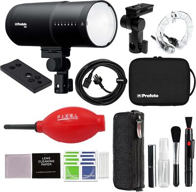 Profoto D30 500Ws Monolight with Pixel Advance Accessories and Travel Bundle