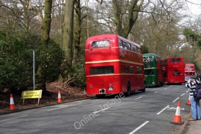 Photo 6x4 Buses in Redhill Road, Cobham Byfleet The two buses nearest the c2010