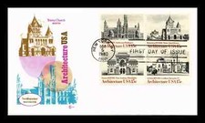 Gothic Style Architecture Set 1838-41 1980 Covercraft Cachet Fdc Info Card Una Gothic Style Architecture Set 1838-41 1980 Covercraft Cachet Fdc Info Card Una