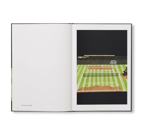 24 TENNISPLATZZEICHNUNGEN von Jonas Wood, 2021 limitierte Auflage von 2500 - Bild 2 von 5
