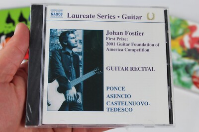 LAUREATE SERIES GUITAR JOHAN FOSTIER GUITAR RECITAL NAXOS CD [NEW