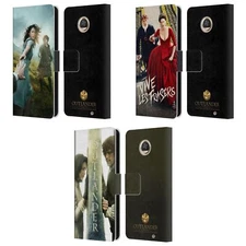 OFFICIAL OUTLANDER KEY ART LEATHER BOOK WALLET CASE COVER FOR MOTOROLA PHONES