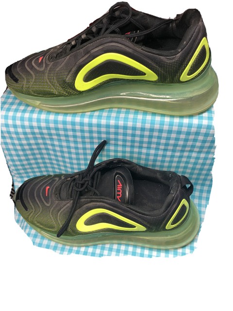 Nike Air Max 720 Running Shoes Black Volt Ao2924-008 Mens Size 10 for sale online | eBay