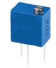 RJ26FW504 Trimmer Resistors - Through Hole 500K 1/4" 10% MultiTurn Cermet