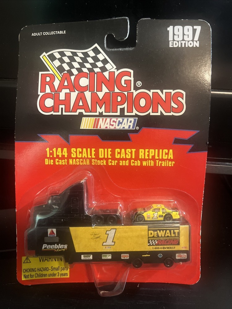 Racing Champions Nascar DeWalt Hermie Sadler  1997 Edition 1:144 New