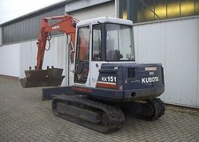 Kubota KX 151 Excavator/Excavator - Manual Parts
