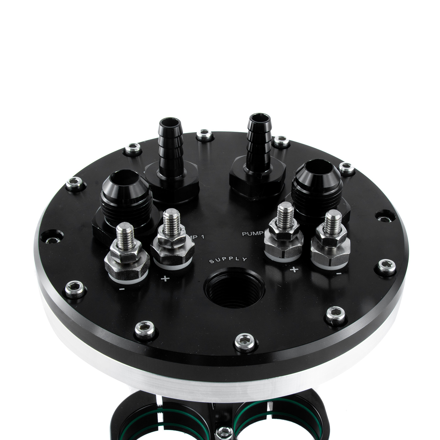 New Black Fuel Pump Hanger Suits Single Twin 39mm-40mm Pumps