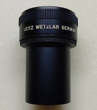 Leitz Wetzlar Microscopio Oculare Periplan GW 10x/26 M 519894 + adattatore 30mm