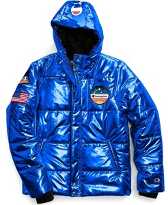 nasa jacke blau