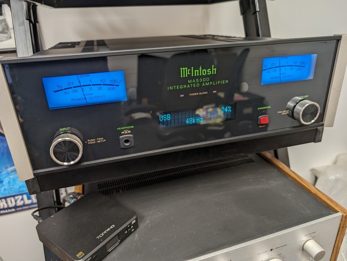 Mcintosh MA 5300 Integrated amplifier And DAC | eBay