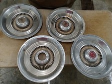 1976 1977 Mercury Zephyr Hubcaps Set Of 4 14 Wheel Covers