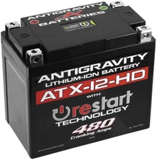 Antigravity ATX12-HD RE-START Lithium-Ion Battery #AG-ATX12-HD-RS