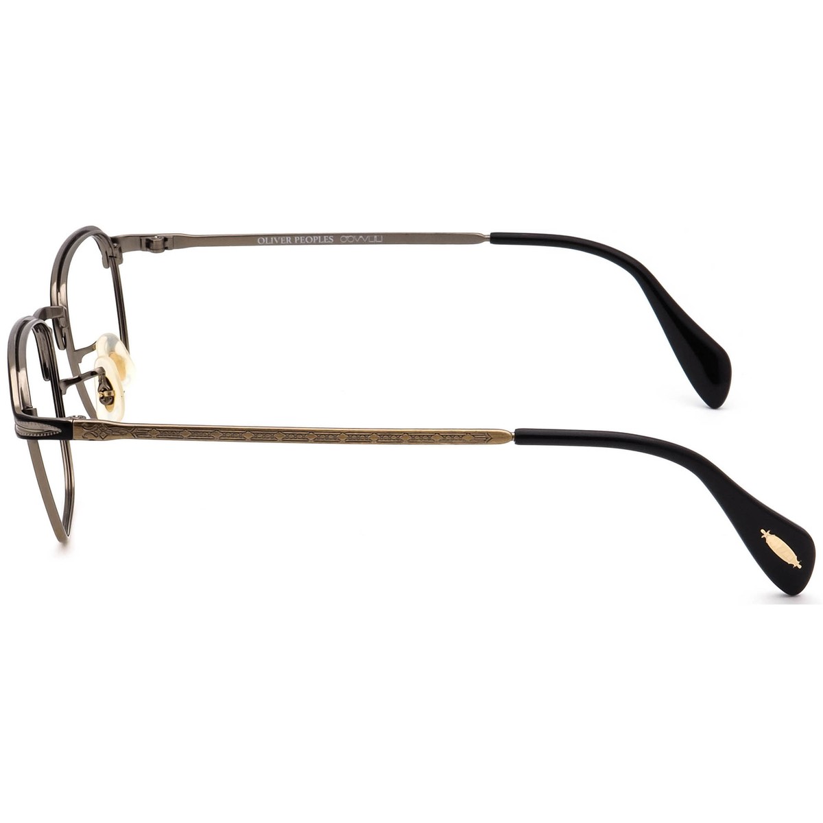 Oliver Peoples Eyeglasses OV 1141 5197 Saxton Black/Gold/Gunmetal