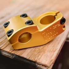 RANT TRILL TOP LOAD BMX BICYCLE STEM 50mm HARO SE GT SHADOW SUBROSA GOLD NEW