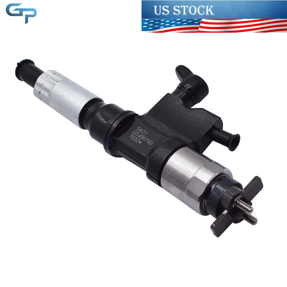 4 件燃油喷射器 4HK1 适用于五十铃 NPR NPR-HD 柴油 2001 - 2007 095000 - 5471 — 第 3/4 张图片