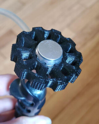 Fine Adjustment Wheel Knob for Fluval Mini Pressurized Co2 Regulator Aquarium
