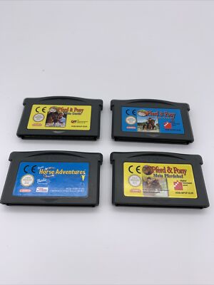 4 Pferd & Pony Spiele - Nintendo Gameboy Advance Zustand: Sehr gut /R8F2