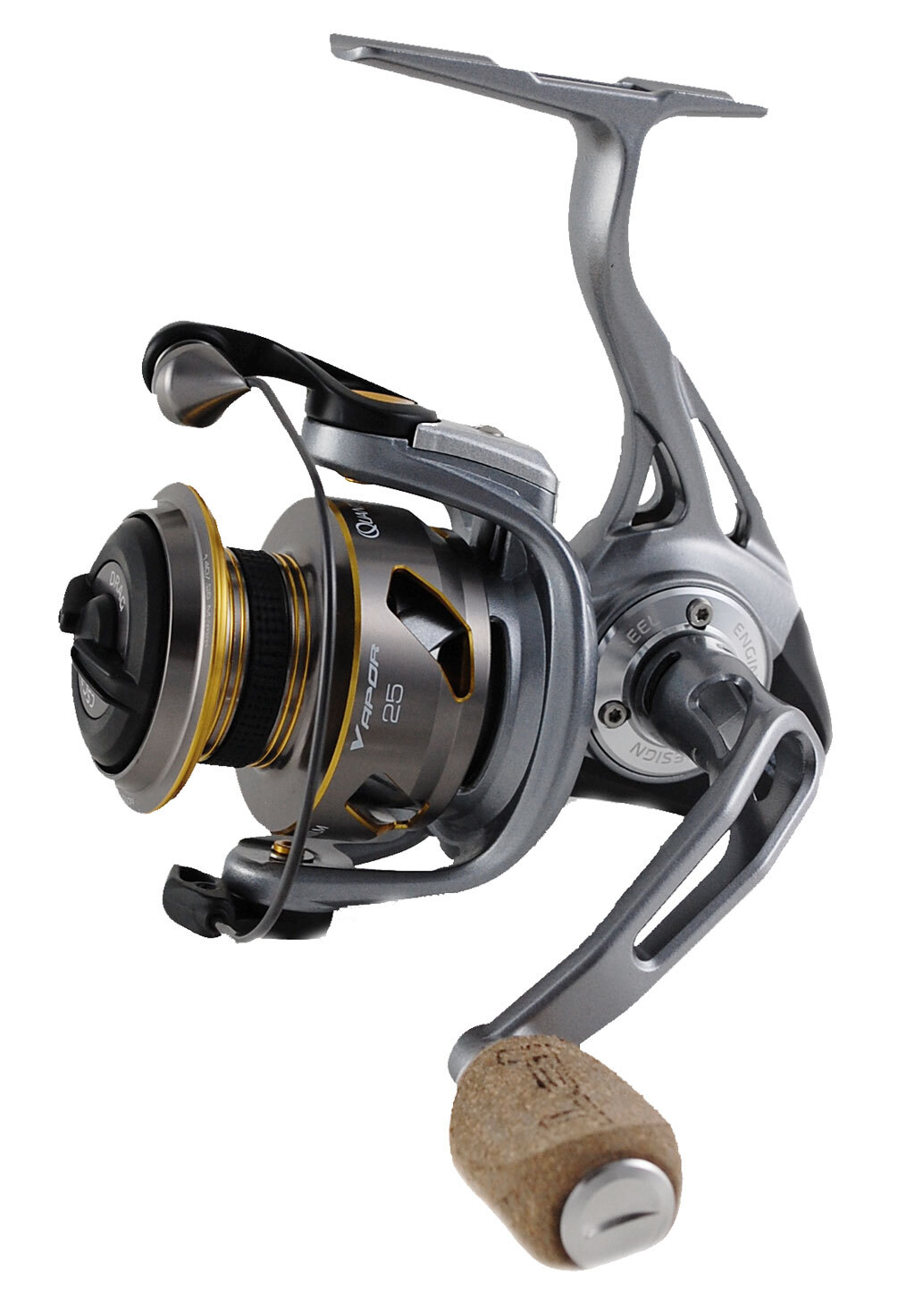 QUANTUM VAPOR PT 25 VP25XPT GEAR RATIO SPINNING REEL