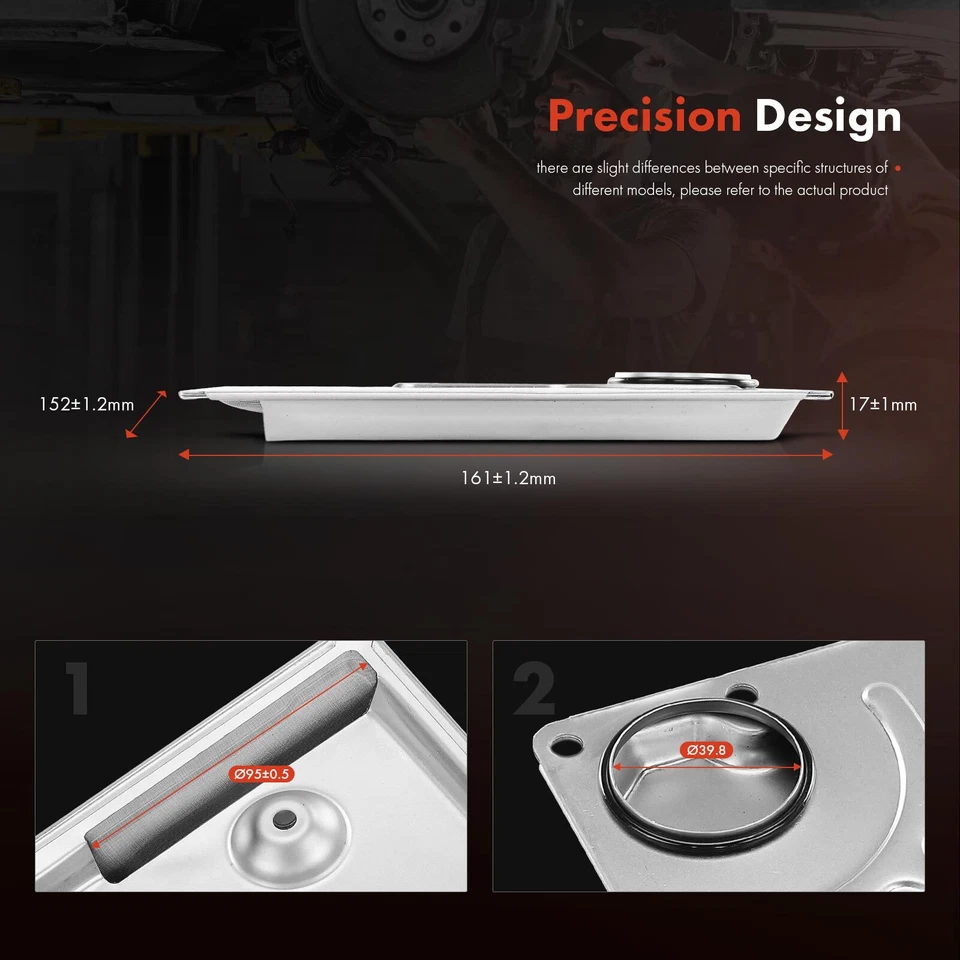 Filtro de transmisión automática para BMW 325i M6 Lincoln Mark VII Jaguar XJ6 Volvo Foto 3 de 4