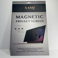 AASQ Magnetic-Laptop Privacy Screen Filter for Universal Laptops  MacBook Pro